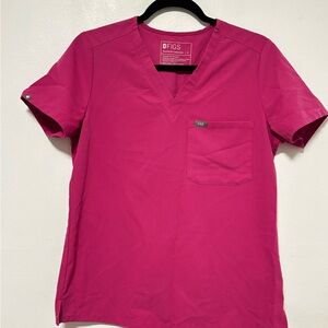 Figs electric orchid scrub set small